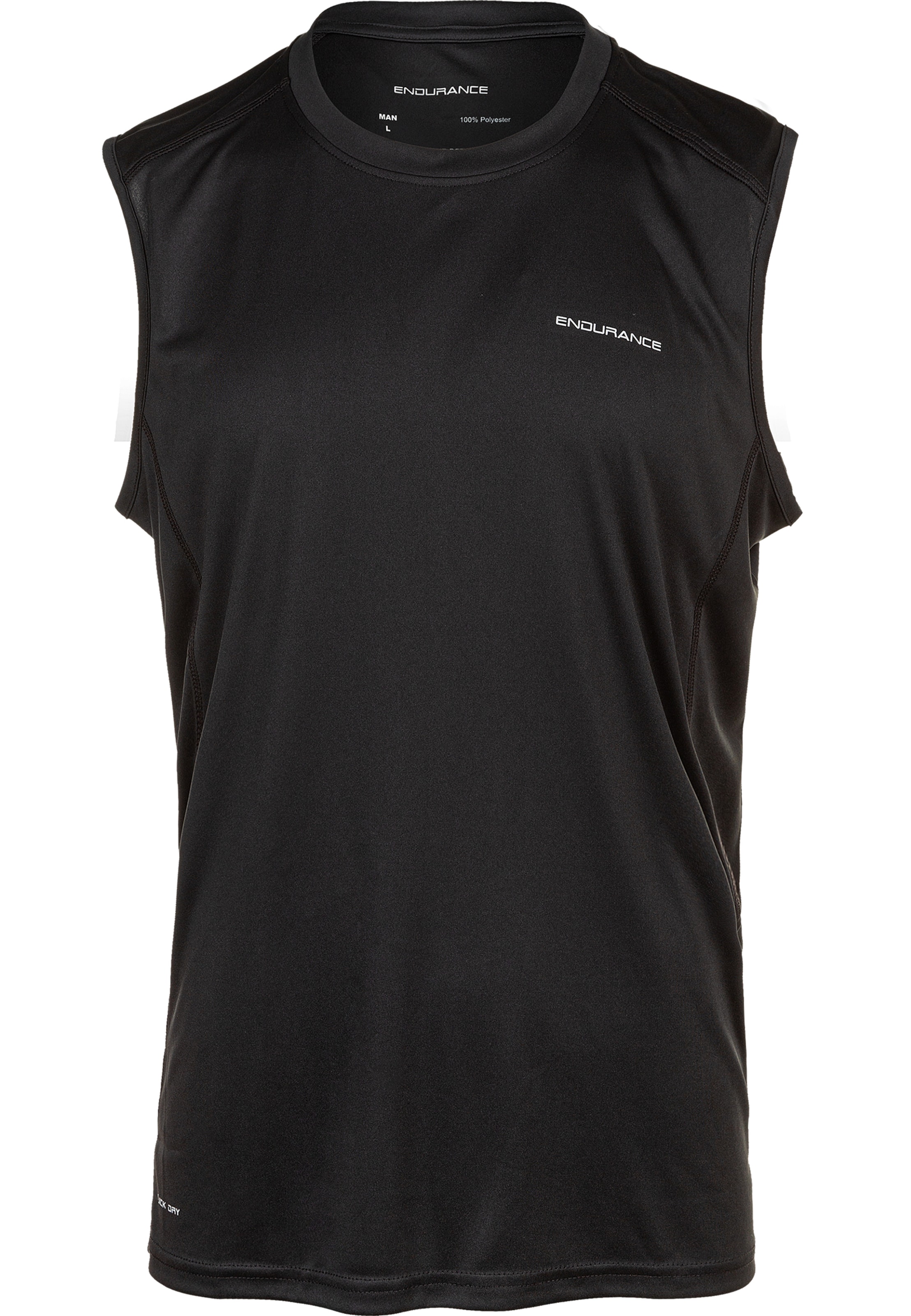 ENDURANCE Performance shirt 'Landeer' in Black: front