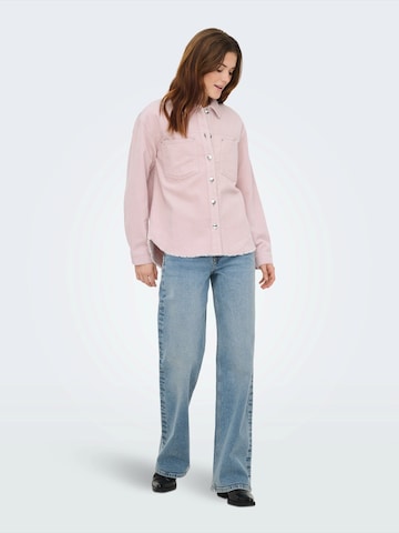 Chemisier 'ONLMaiko-Bitten' ONLY en violet