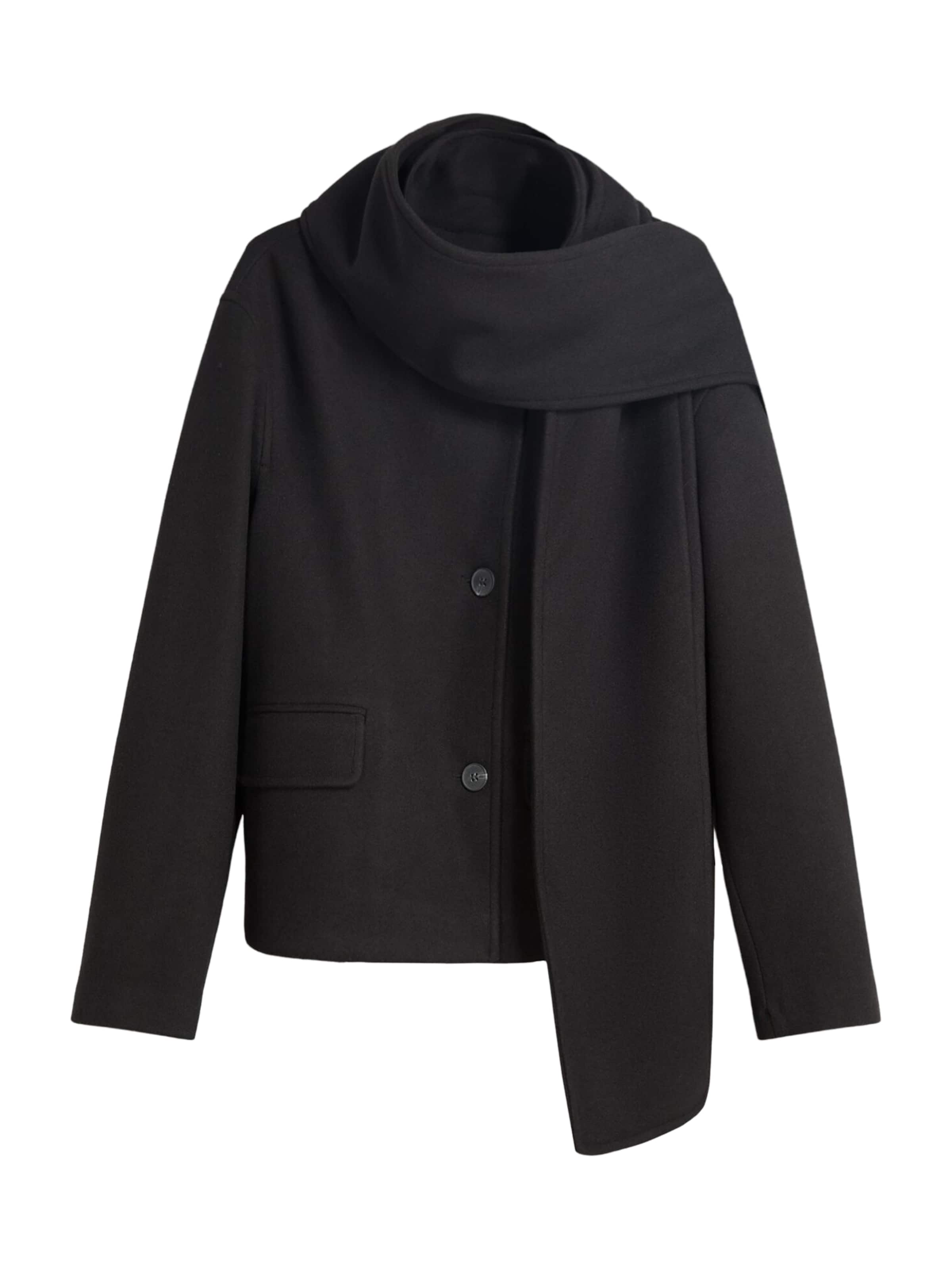 Bershka Přechodná bunda - černá, Produkt