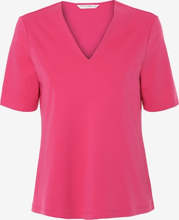 TATUUM Shirts 'VICTA' i pink: forside
