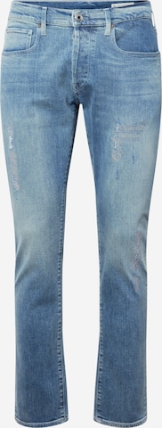 G-Star RAW Slimfit Jeans in Blauw: voorkant