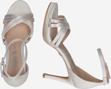 BUFFALO Strap sandal 'Xenia' in White