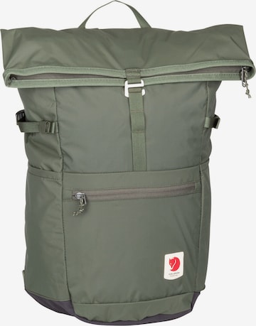 Fjällräven Sportrucksack 'High Coast Foldsack 24' in Grün: Vorderseite