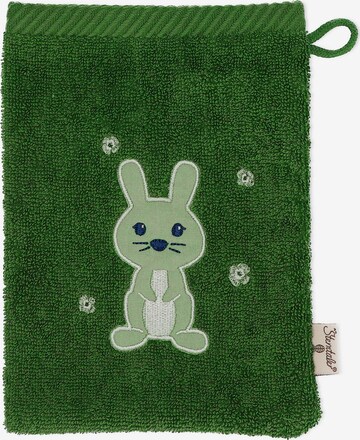 STERNTALER Washcloth 'Kinni' in Green: front