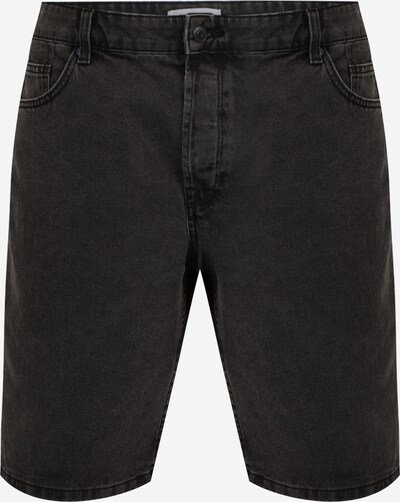 Only & Sons Big & Tall Shorts 'SAVI' in black denim, Produktansicht