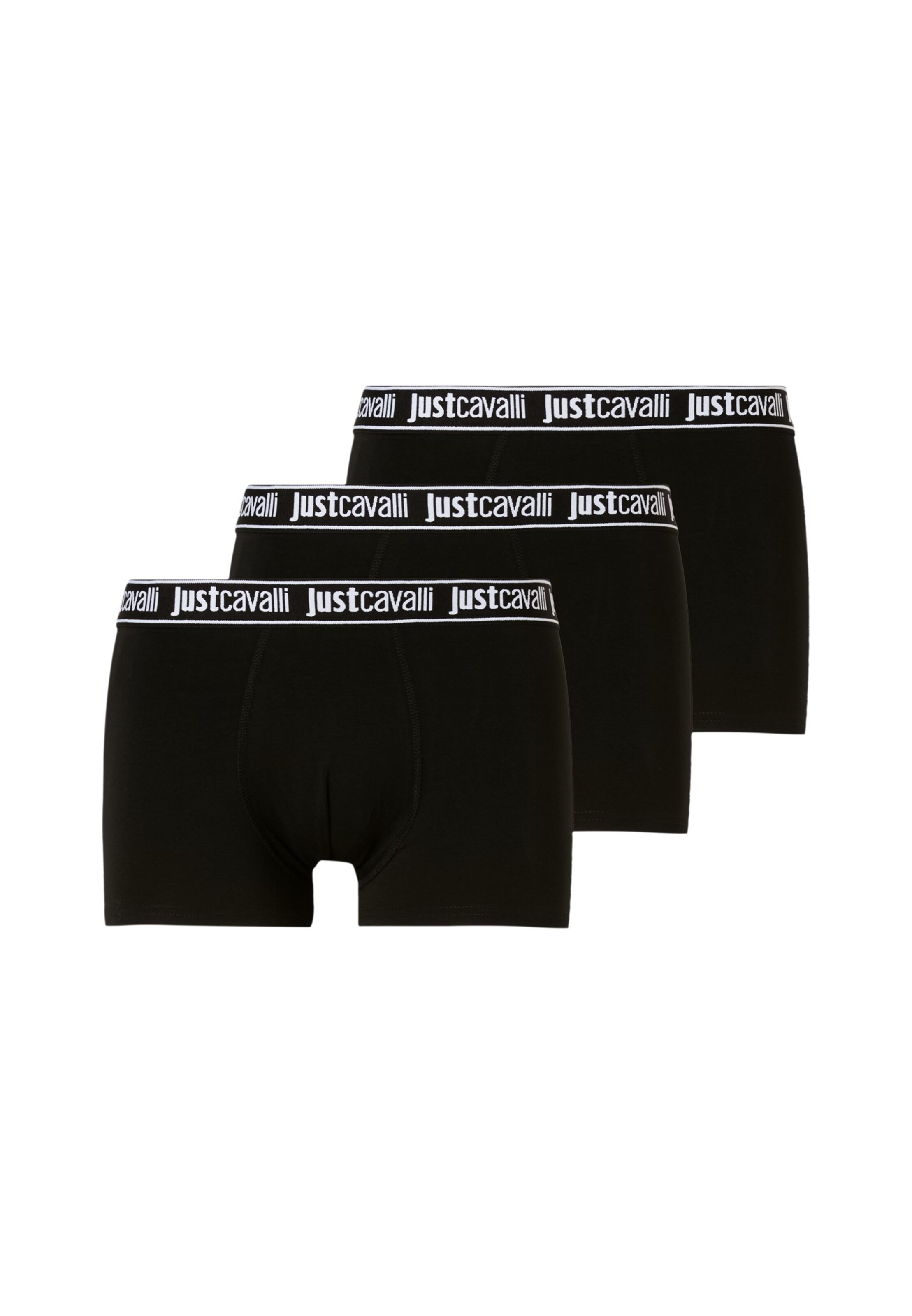 Boxer di Just Cavalli in nero: frontale