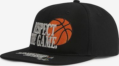 Kepurė 'Respect' iš AND1, spalva – šviesiai pilka / oranžinė / juoda, Prekių apžvalga