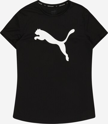 PUMA Shirt 'Active' in Schwarz: predná strana