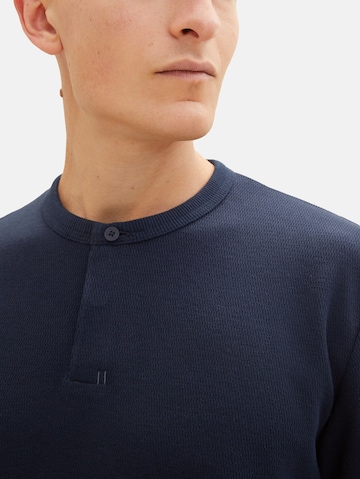 TOM TAILOR Shirt in Blauw