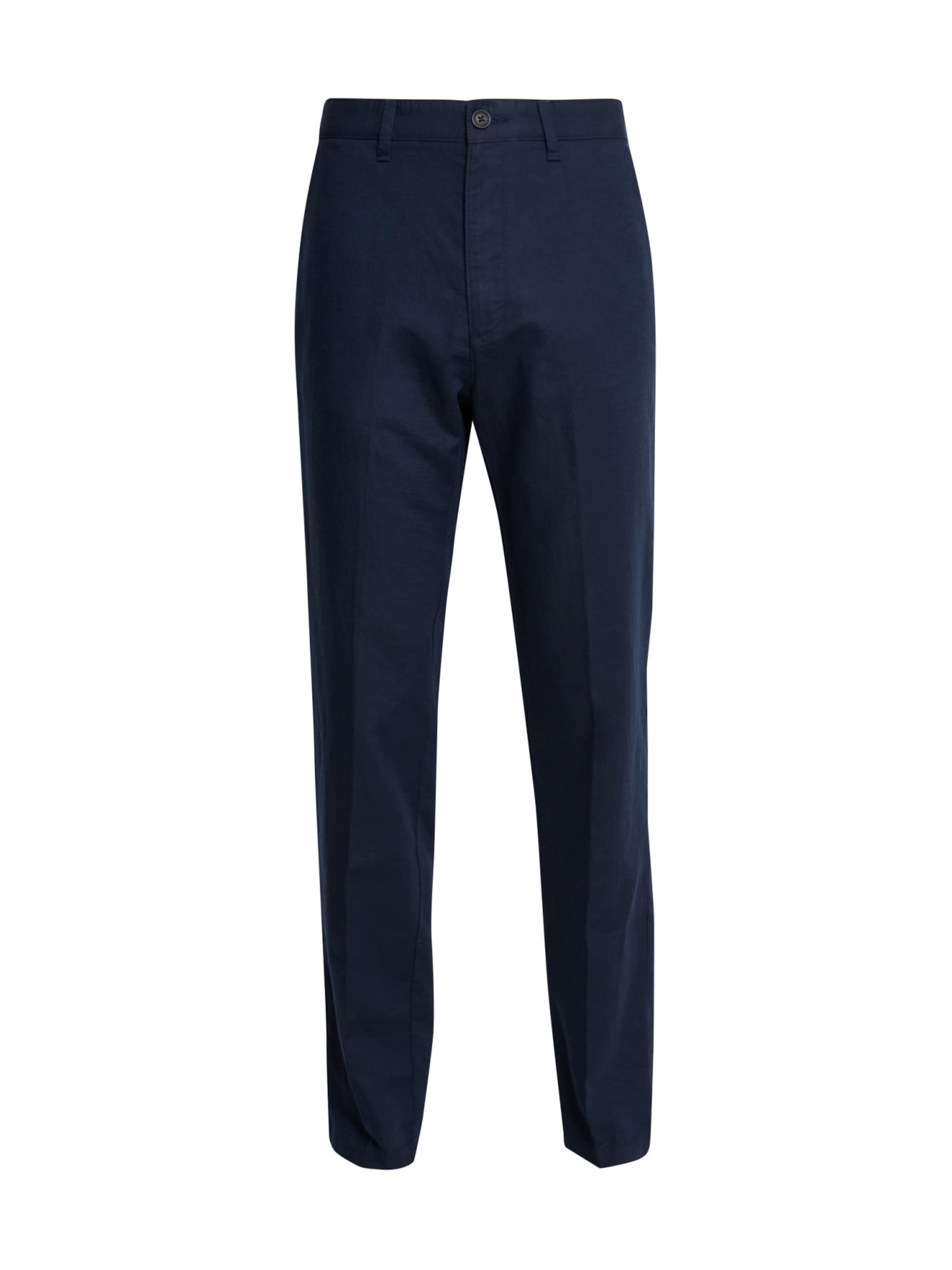 Marks & Spencer Regular Pantalon in Blauw: voorkant