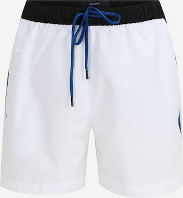 Tommy Hilfiger Underwear Szorty kąpielowe w kolorze biały: przód