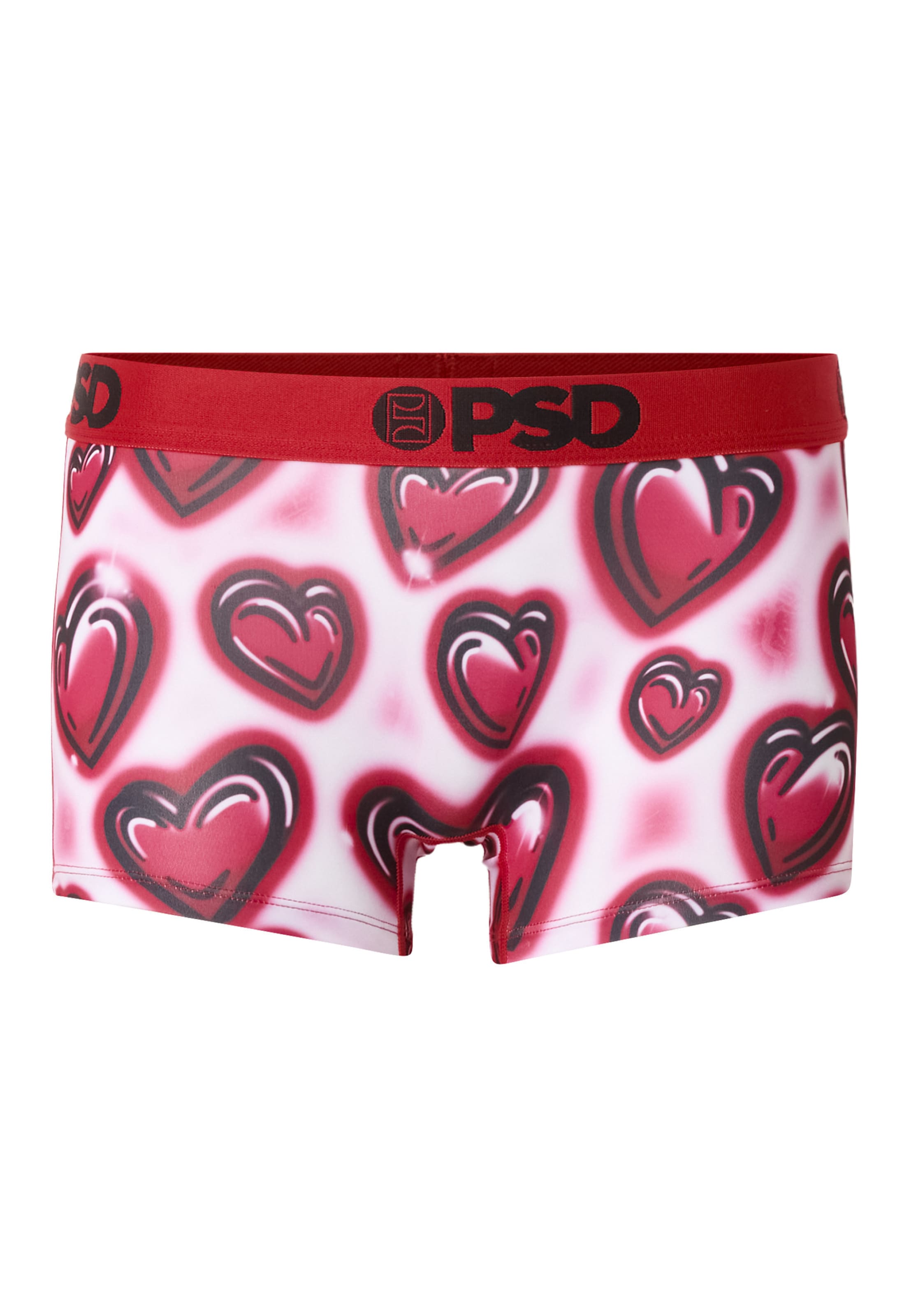 PSD Boyshorts 'Lovecore' in Pink: front