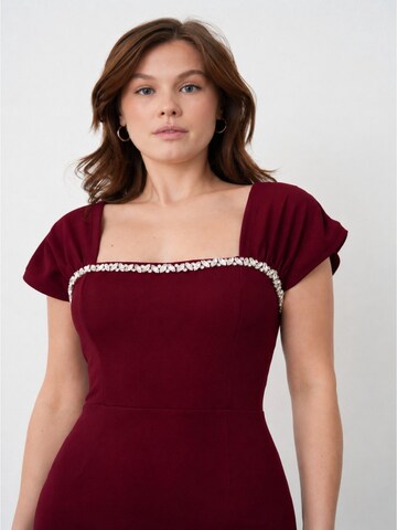 WOMAN VISION Kleid in Rot