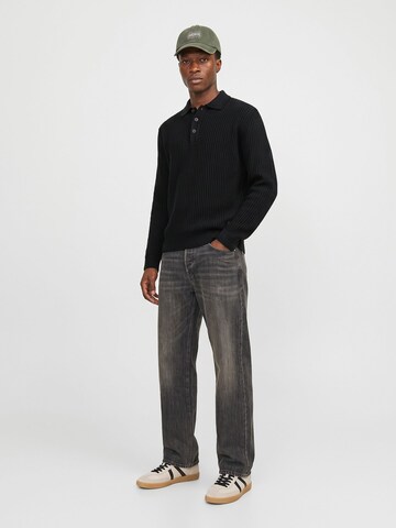JACK & JONES Sweater in Black