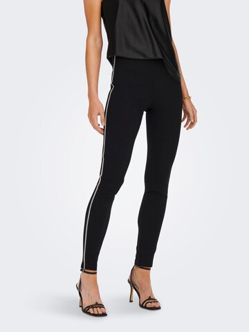 ONLY Skinny Leggings 'Aura' in Schwarz: predná strana