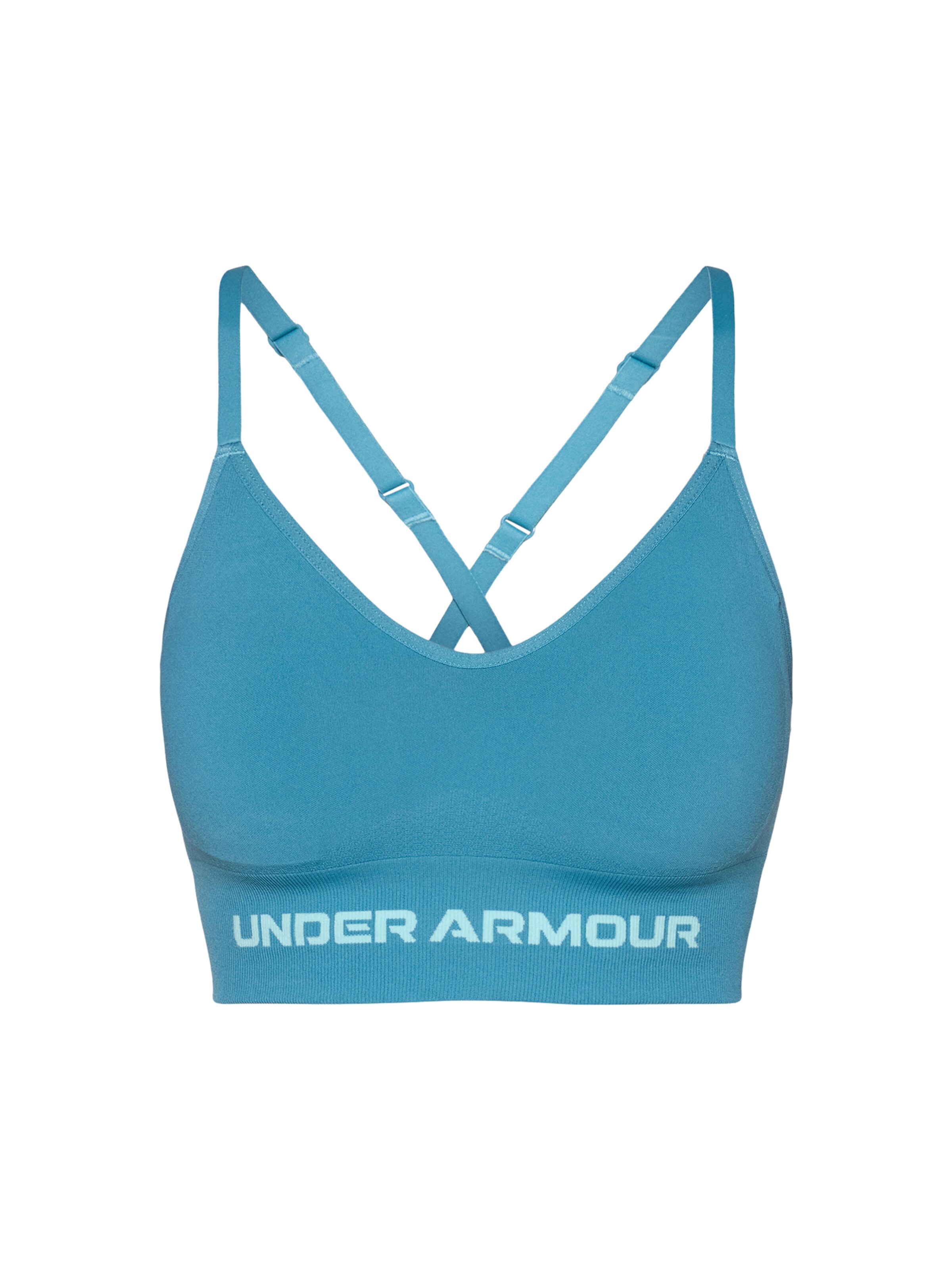 UNDER ARMOUR Спортивный бюстгальтер 'Vanish' в Синий: спереди