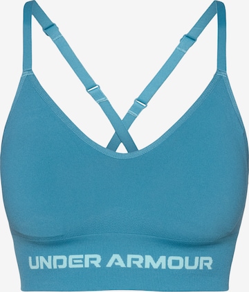 UNDER ARMOUR Спортивный бюстгальтер 'Vanish' в Синий: спереди