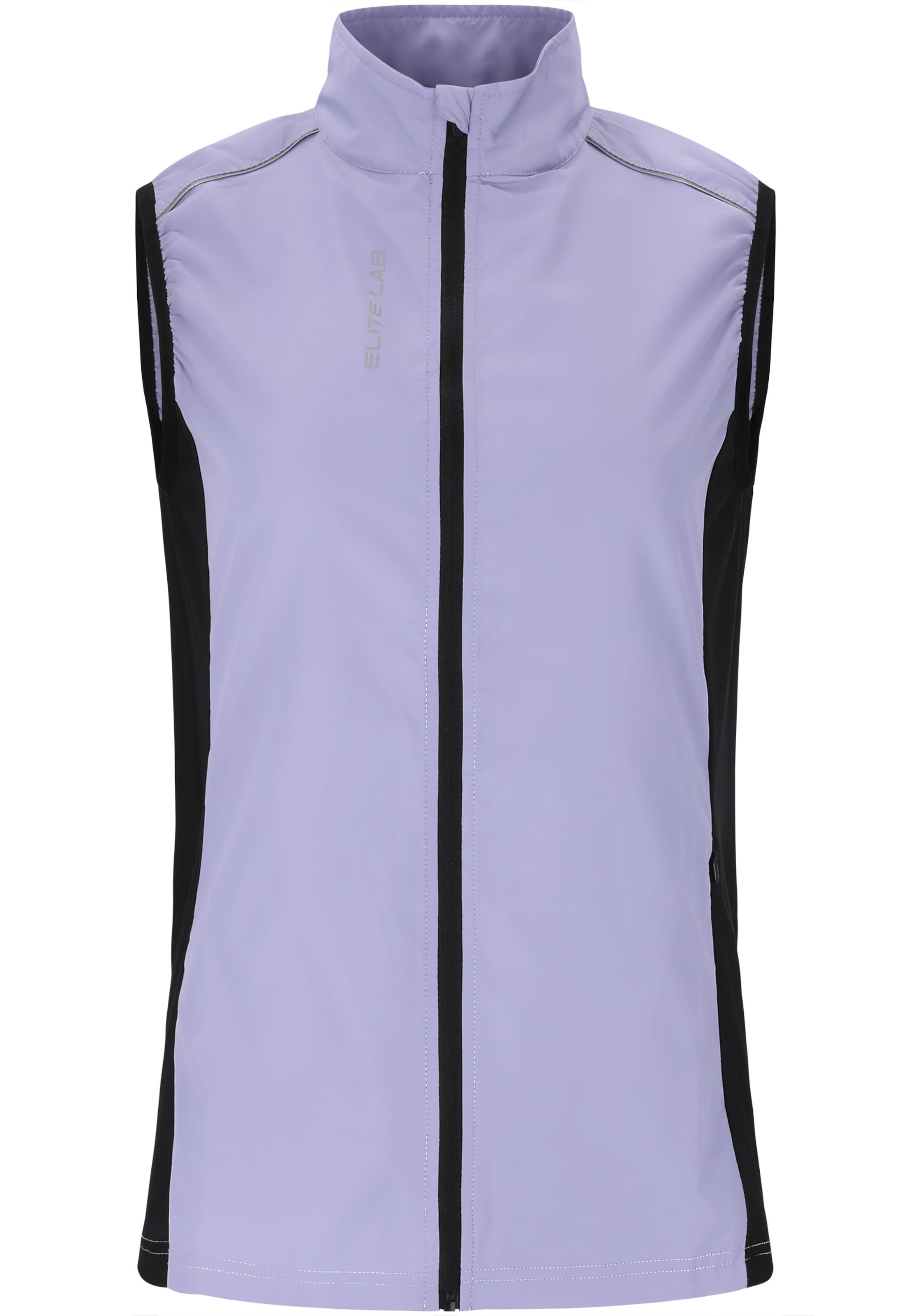 ELITE LAB Sportbodywarmer in Lila: voorkant