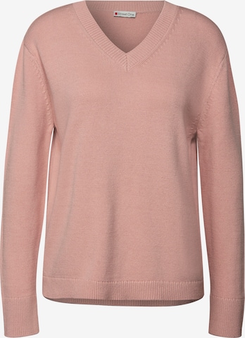 STREET ONE Pullover in Pink: Vorderseite