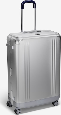 Zero Halliburton Cart in Silver: front