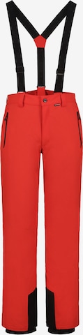 ICEPEAK Outdoorhose in Rot: Vorderseite