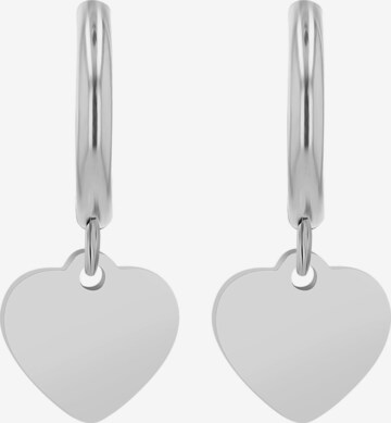 Akzent Earrings 'Tanith, langlebig' in Silver: front