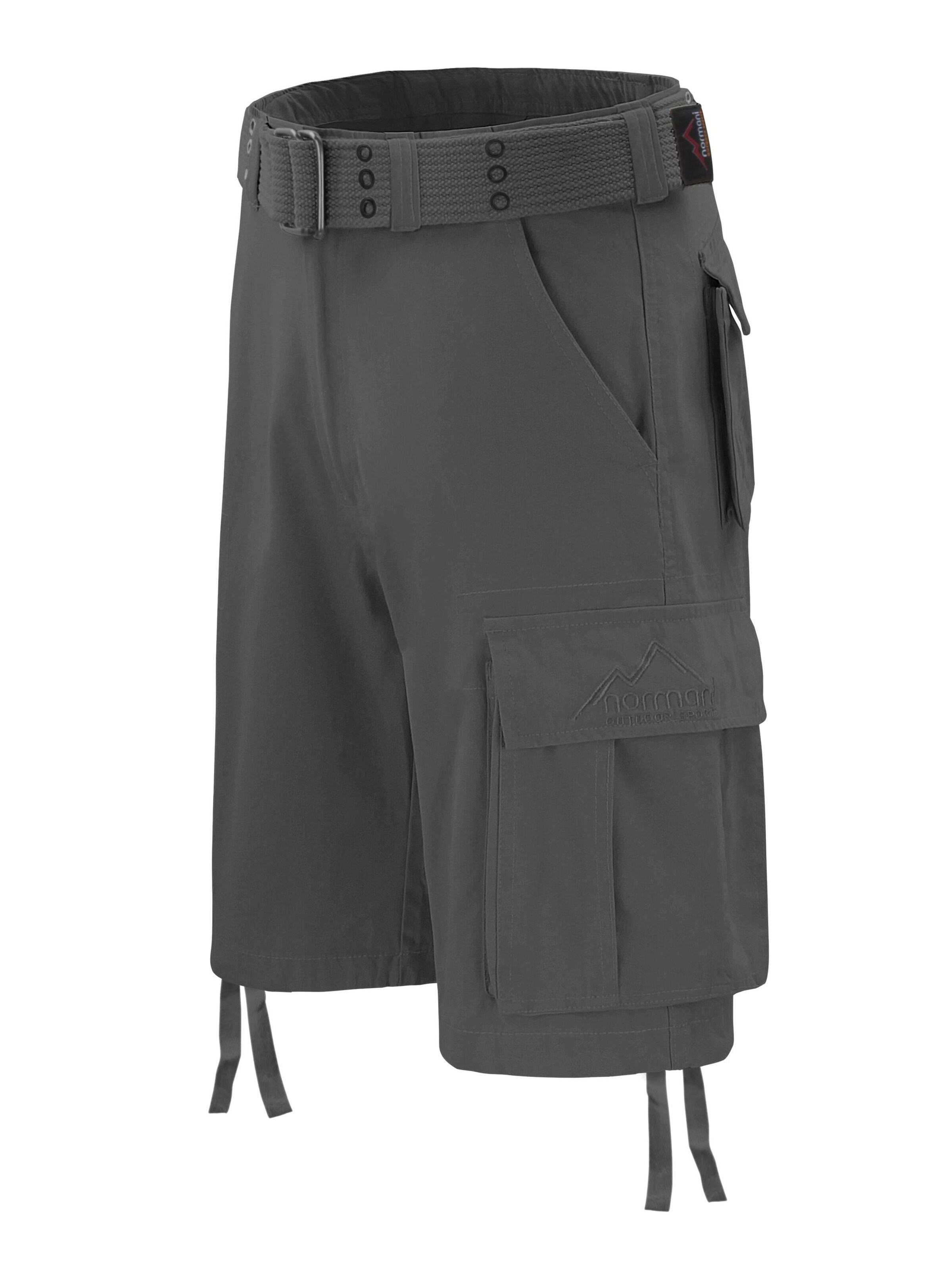 Regular Pantalon outdoor normani en gris