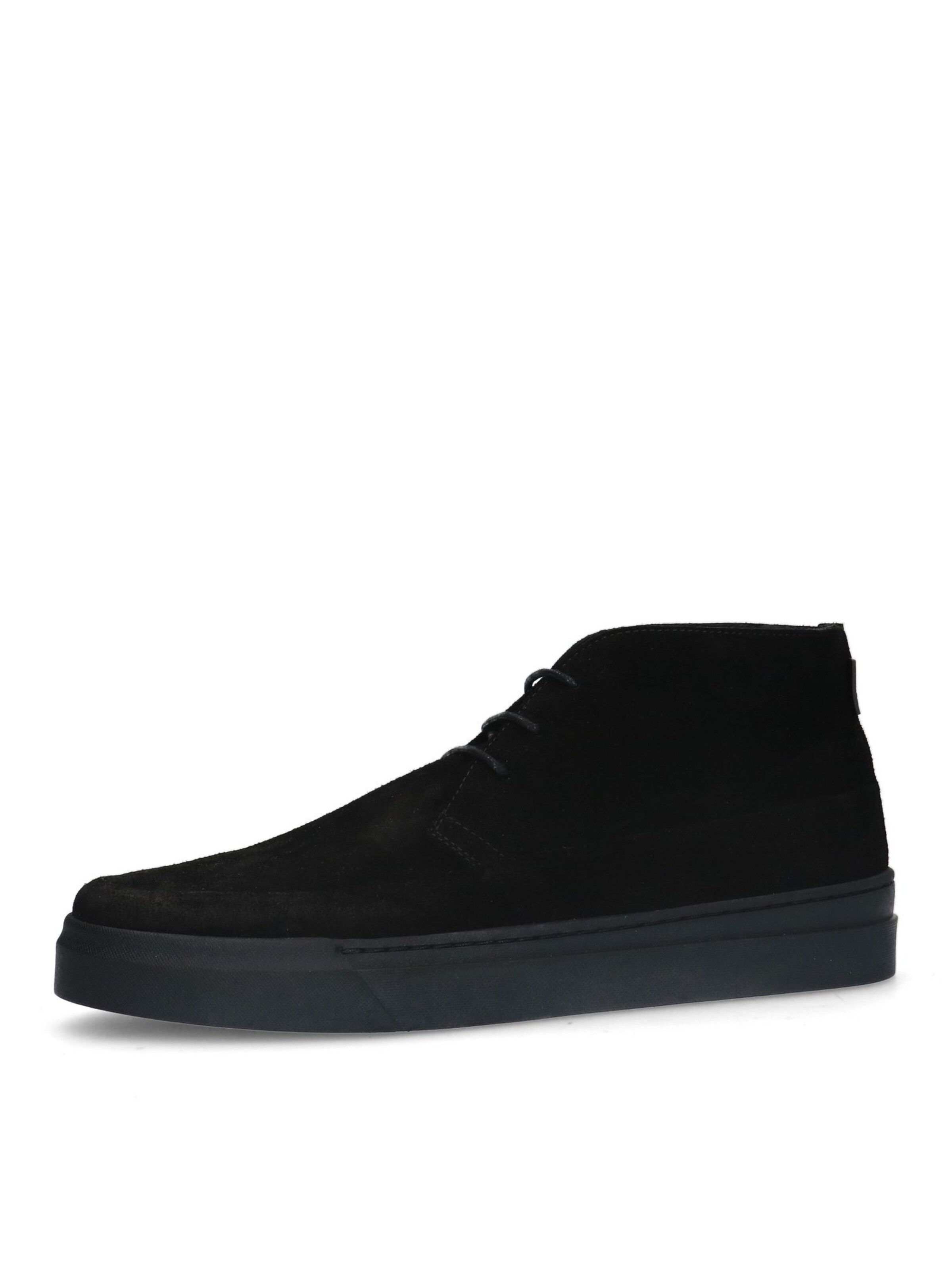 MANFIELD Chukka Boots in Schwarz: Vorderseite