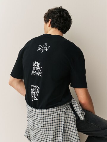 Next T-Shirt 'Künstler' in Schwarz