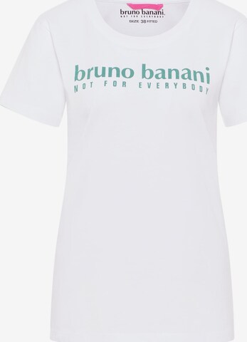 BRUNO BANANI Shirt 'Avery' in Weiß: predná strana