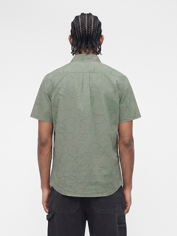 GAP Regular fit Button Up Shirt in Green