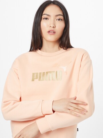 PUMA Athletic Sweatshirt in Orange