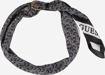 Ceinture GUESS en noir : devant