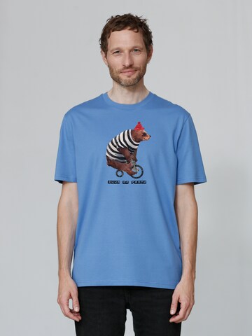 Watapparel Shirt 'Tour de Franz' in Blue: front