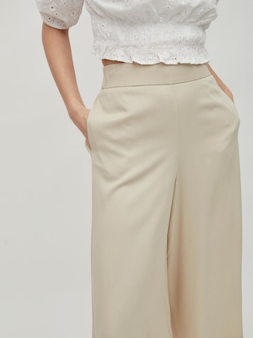 VILA Wide leg Byxa 'Vero' i beige