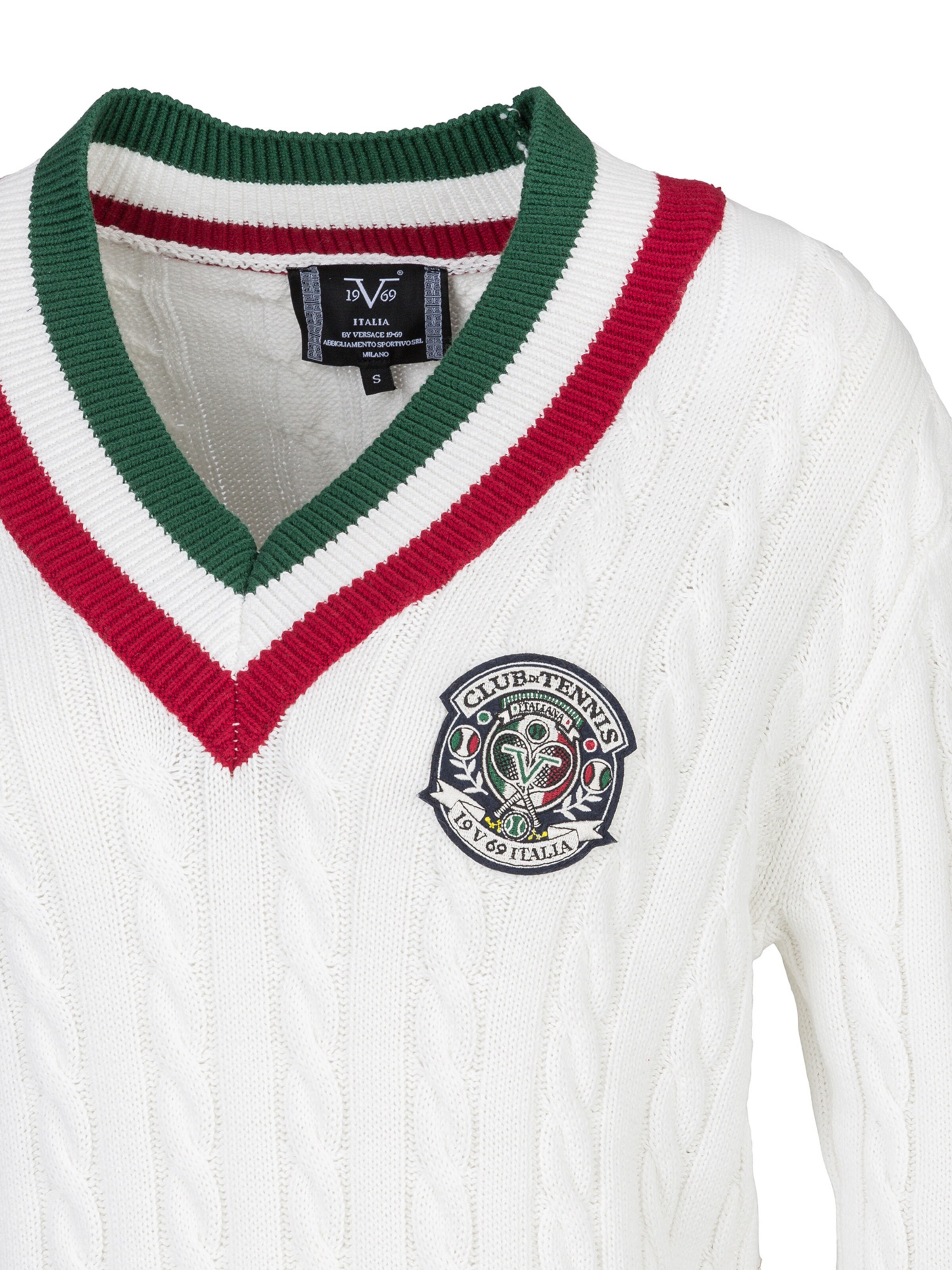 19V69 ITALIA Svetr 'Marisa' – bílá