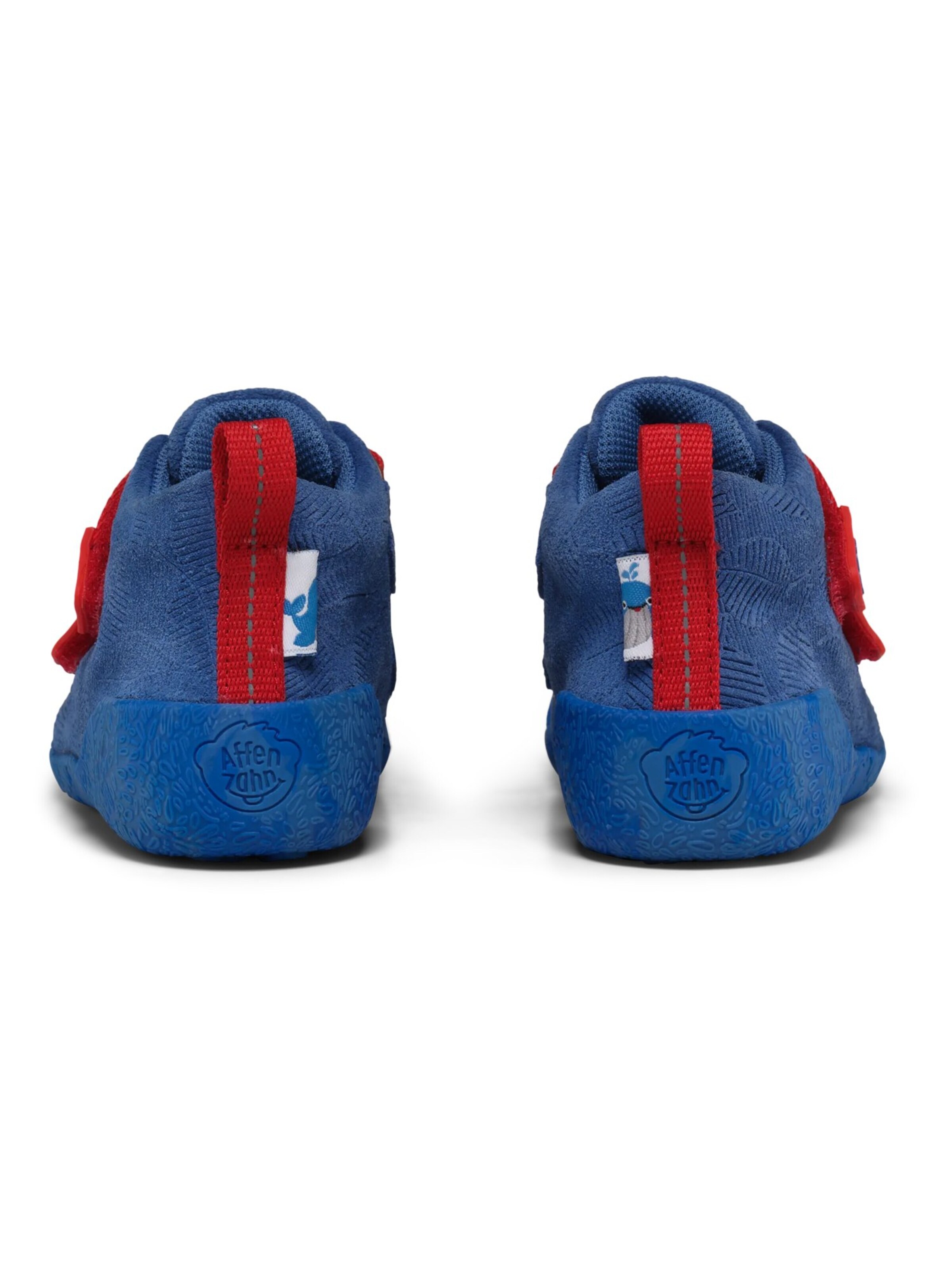 Affenzahn First-Step Shoes 'Lauflernschuh Leder Talky' in Blue