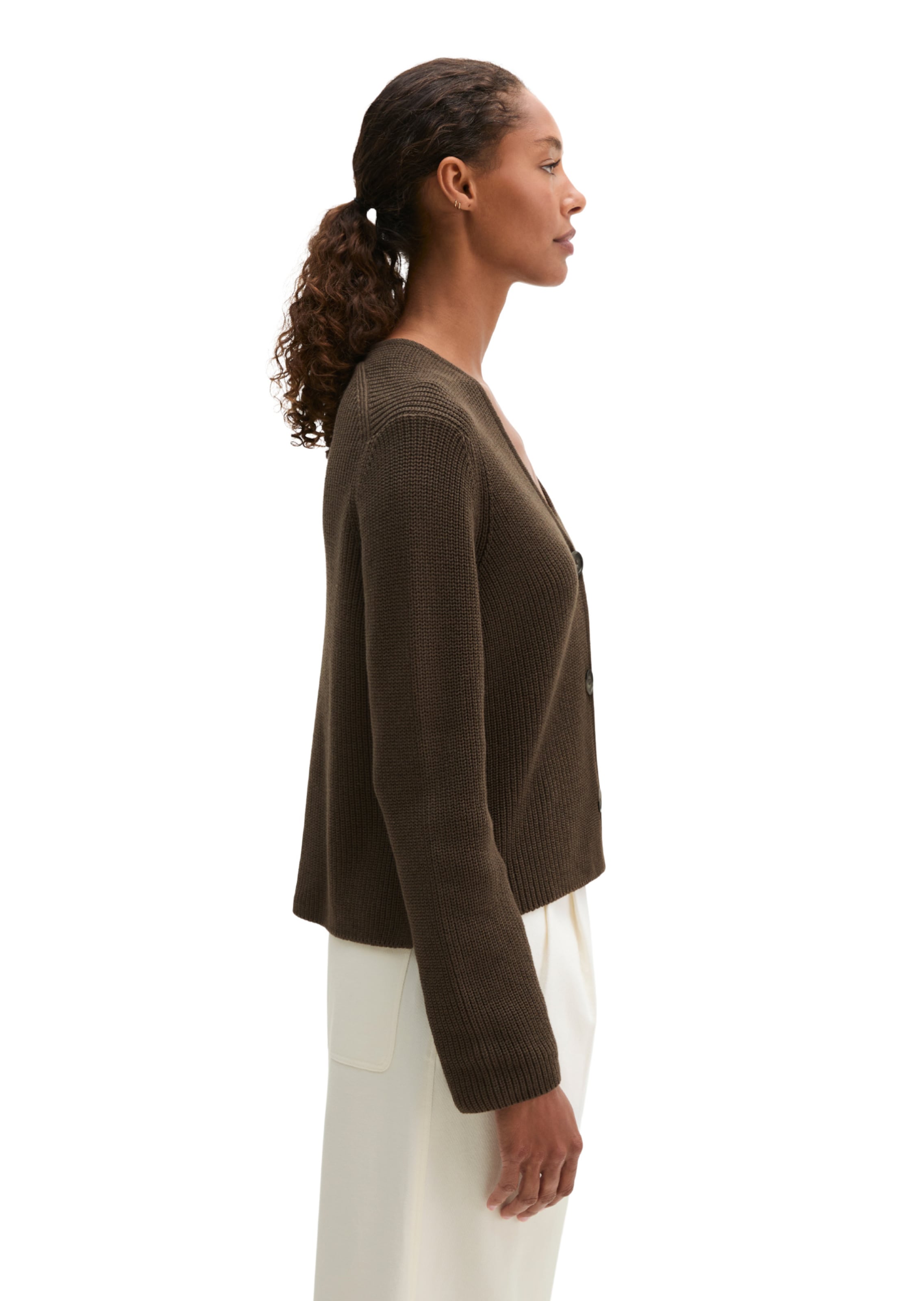 Marc O'Polo Knit cardigan in Brown