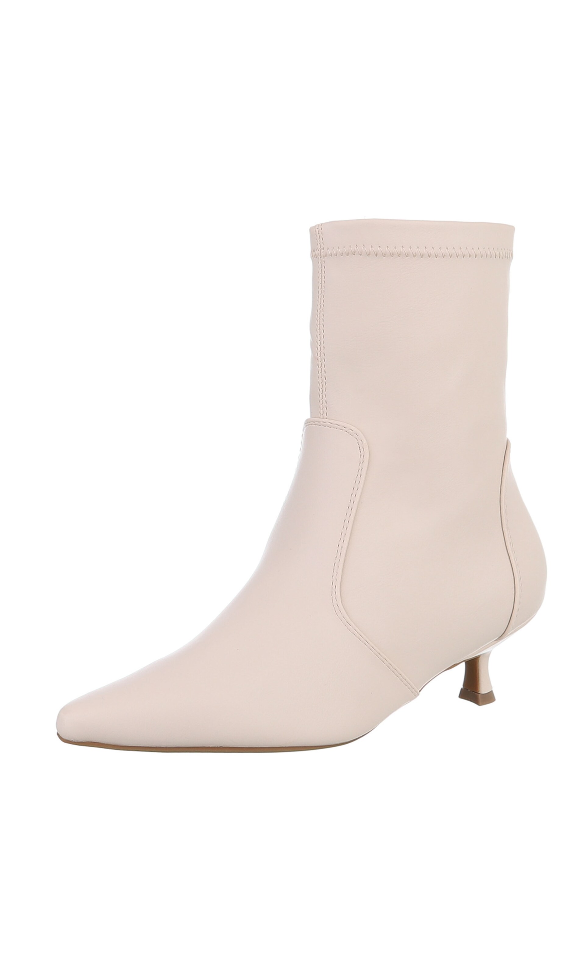 Ital-Design Stiefelette in 36 in beige, Produktansicht