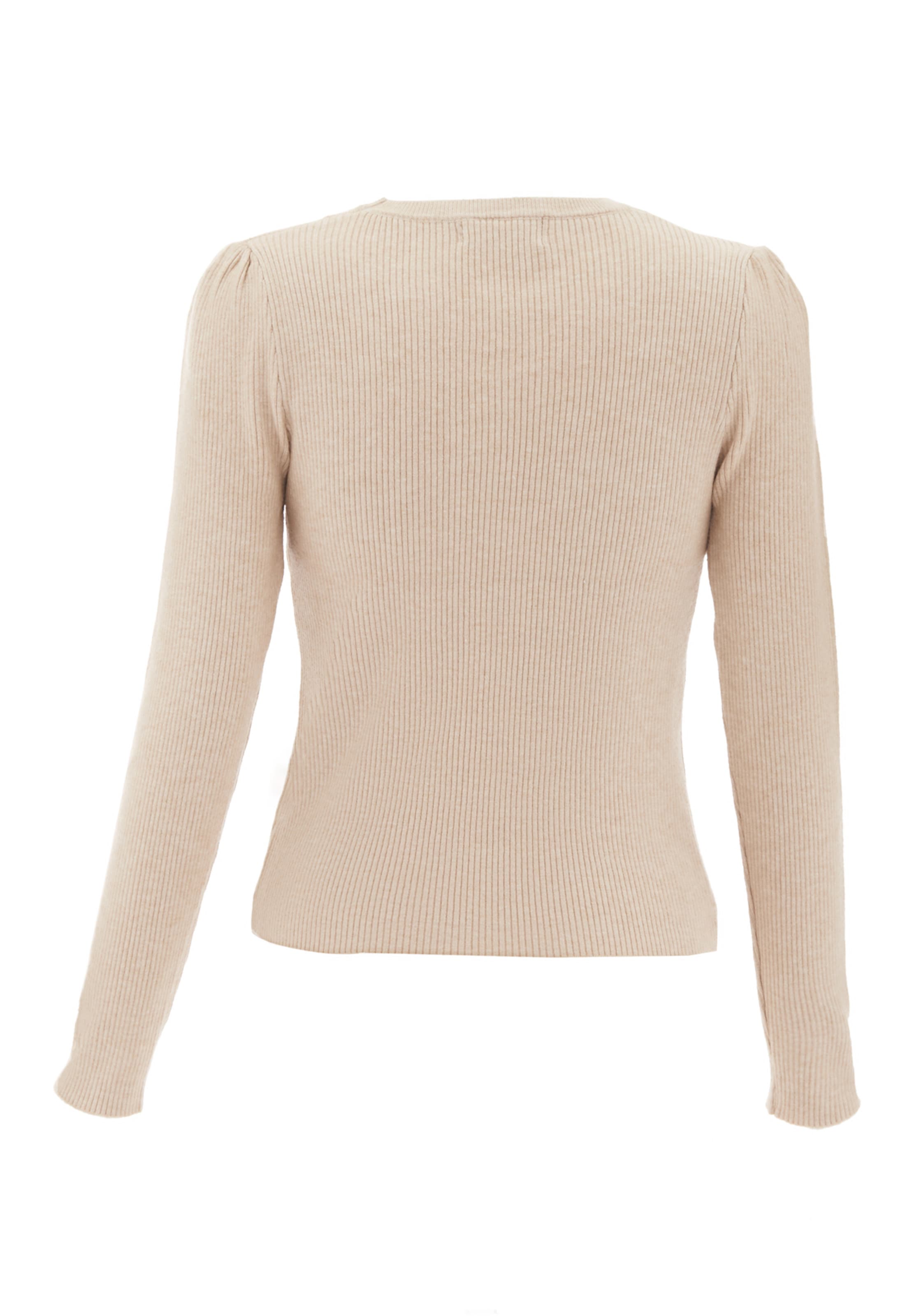 NAEMI Pullover in Beige