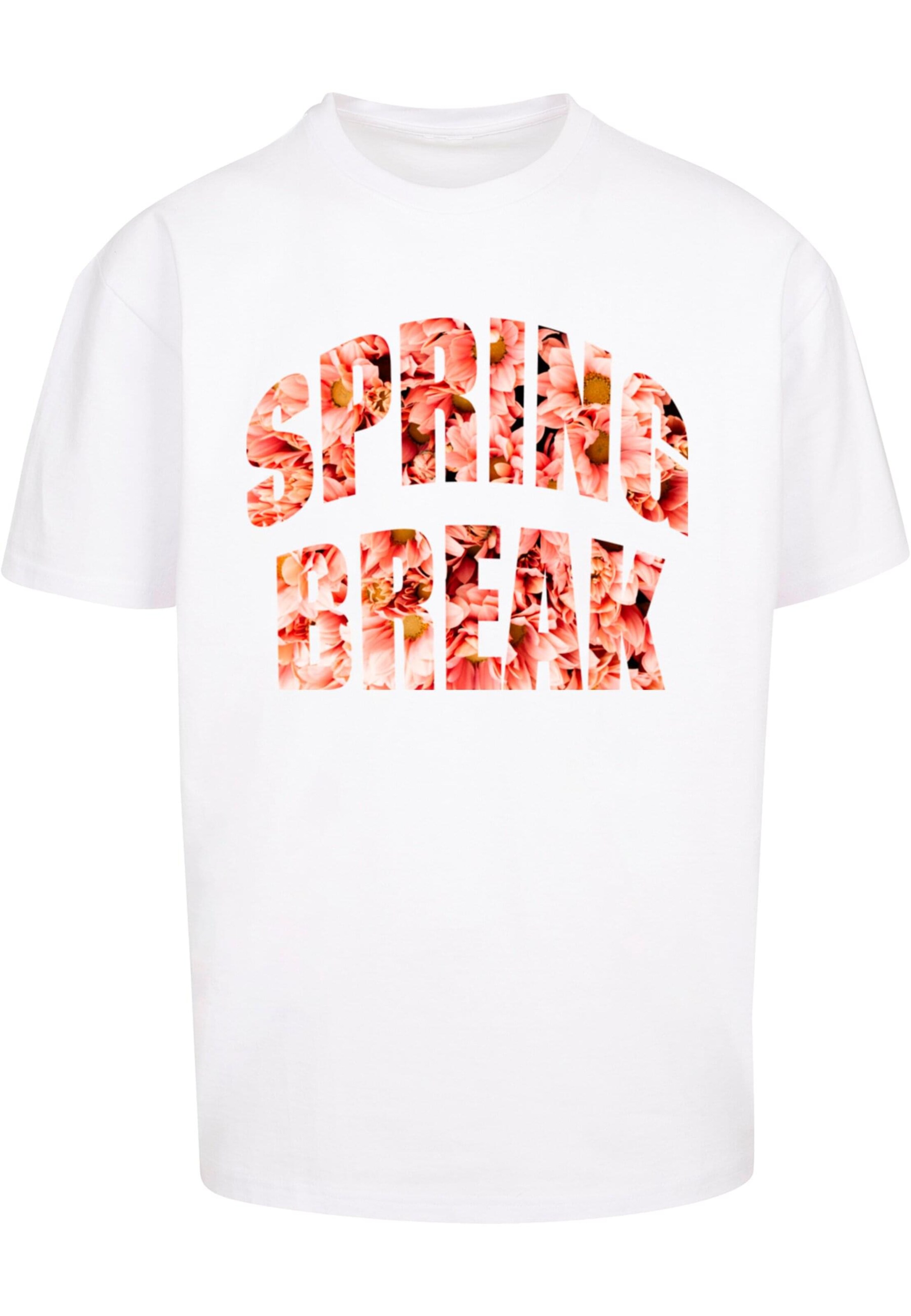 T-Shirt 'Spring Break 1' Merchcode en blanc : devant