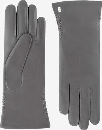 Roeckl Full Finger Gloves 'REGINA' in Grey: front
