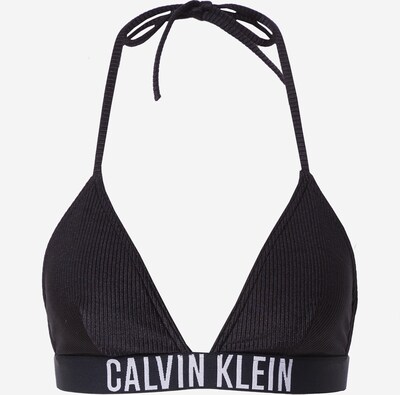 Calvin Klein Swimwear Τοπ μπικίνι σε μαύρο / λευκό, Άποψη προϊόντος