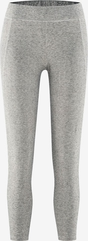 HempAge Skinny Hose ' Yoga Leggings ' in Grau: predná strana