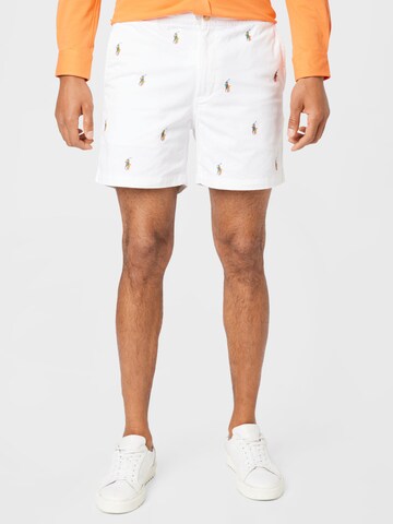 Polo Ralph Lauren Normální Chino kalhoty – bílá: přední strana