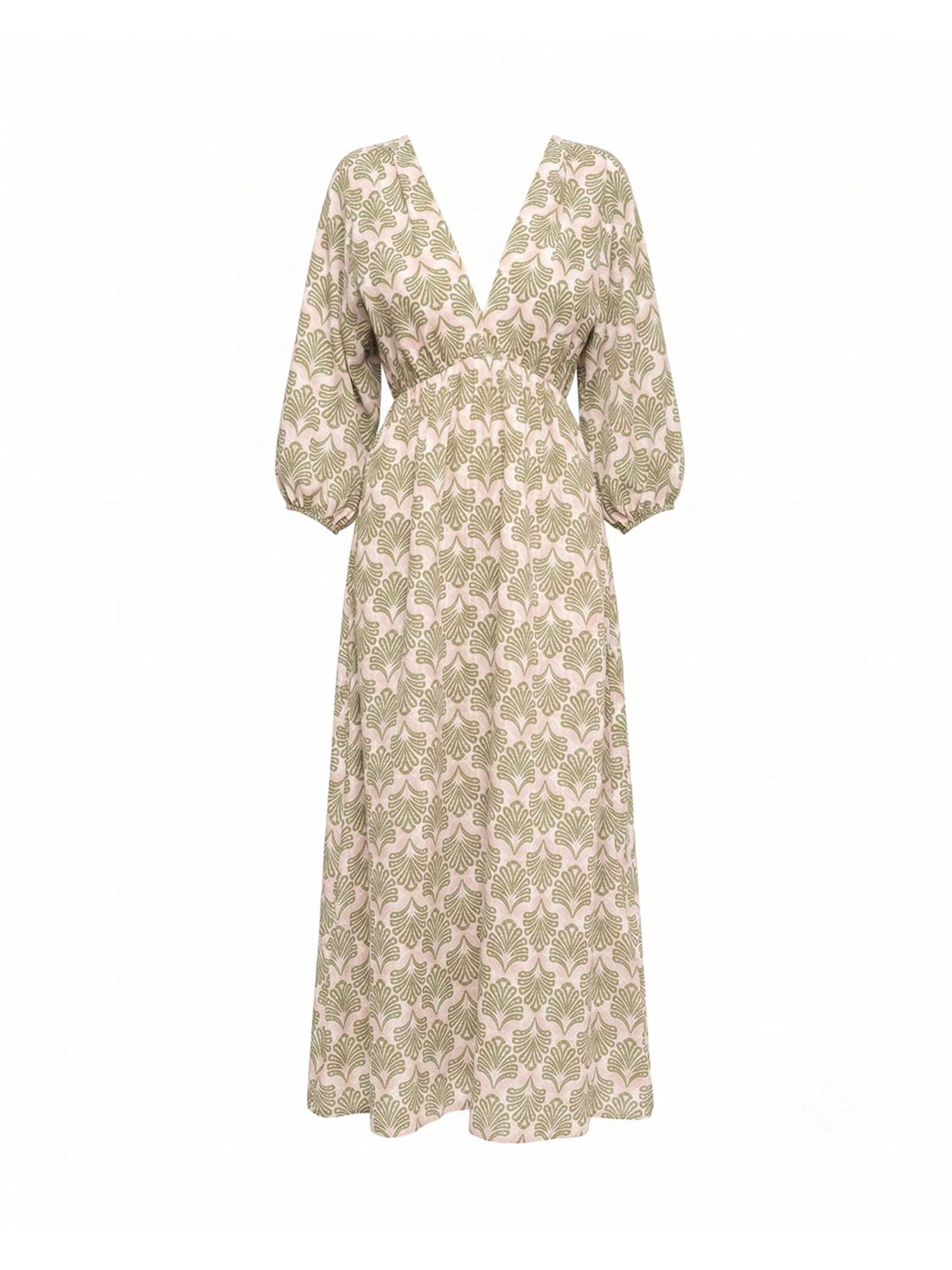 Tantra Summer dress in Green: front