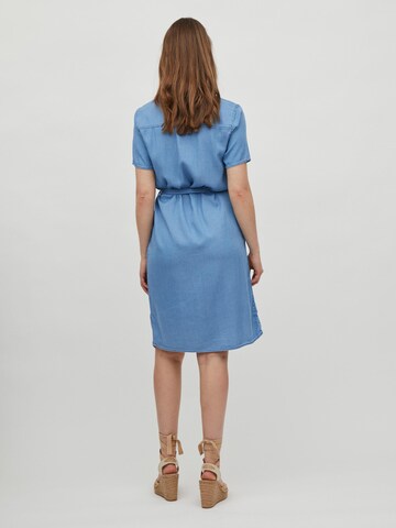 VILA Shirt Dress 'Bista' in Blue