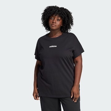 ADIDAS SPORTSWEAR Funktionsshirt 'Essentials' in Schwarz: Vorderseite