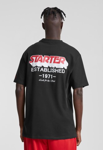 T-Shirt 'Established 1971' Starter en noir : devant