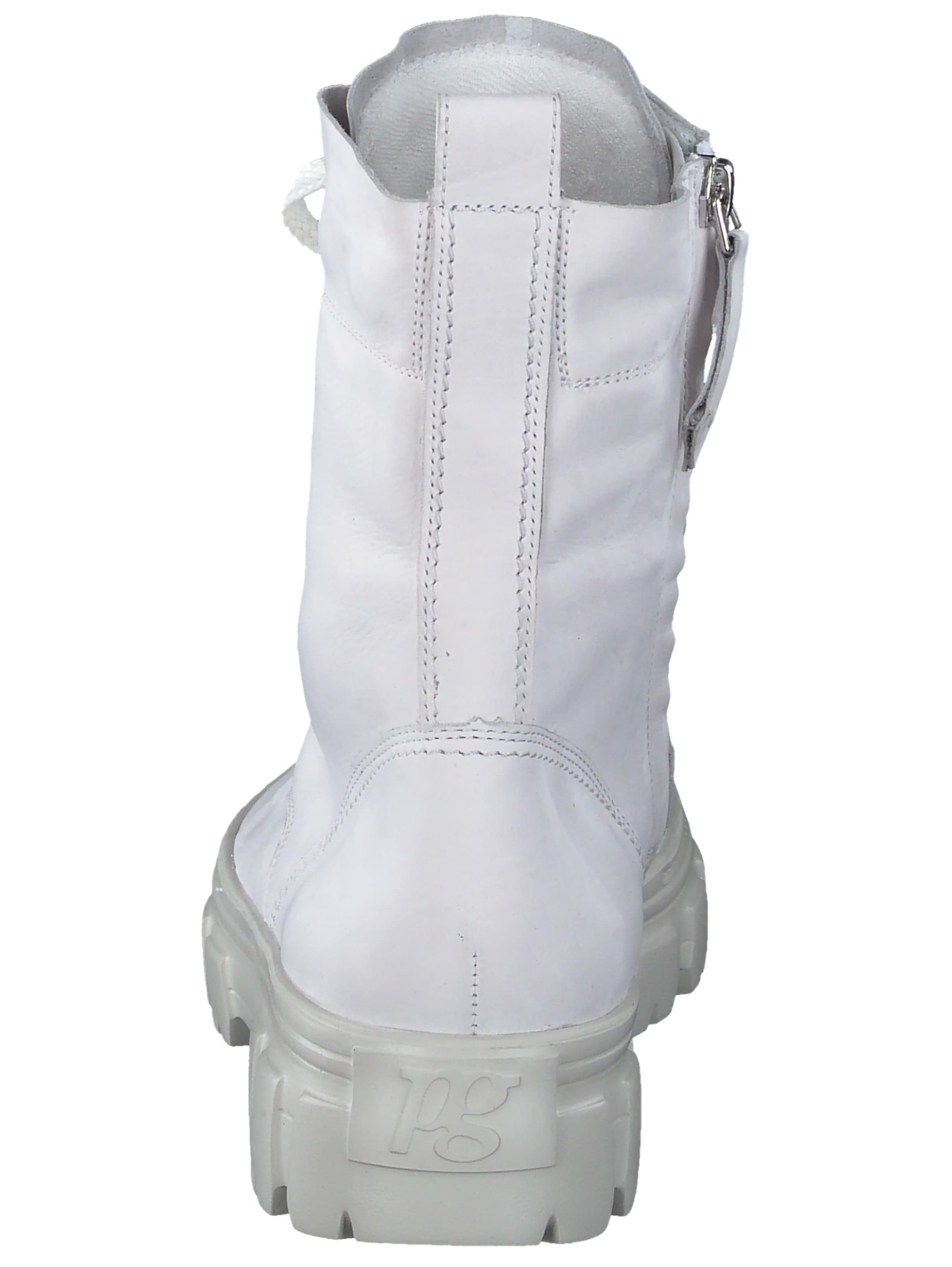 Paul Green Schnürstiefelette in Weiß